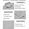 imageCOOFANDY Mens Long Sleeve Button Down Shirts Wrinkle Free Untucked Shirts Casual Dress Shirt for MenLight Grey