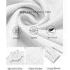 imageCOOFANDY Mens Long Sleeve Casual Button Down Shirt Wrinkle Free Untucked Dress ShirtsWhite