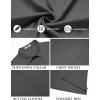 imageCOOFANDY Mens Short Sleeve Casual Button Down Shirts Textured Summer Beach Shirt with PocketDark Grey