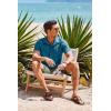 imageCOOFANDY Mens Short Sleeve Casual Button Down Shirts Textured Summer Beach Shirt with PocketLake Blue