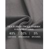 imageCOOFANDY Mens Casual Pants Elastic Waist Drawstring Chino Pants Cotton Twill Trousers with PocketsGranite Gray
