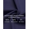 imageCOOFANDY Mens Casual Pants Elastic Waist Drawstring Chino Pants Cotton Twill Trousers with PocketsIndigo