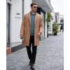 imageCOOFANDY Mens Quarter Zip Sweaters Slim Fit Lightweight Knitted Mock Neck Pullover Casual Polo SweatersDenim Blue