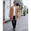imageCOOFANDY Mens Quarter Zip Sweaters Slim Fit Lightweight Knitted Mock Neck Pullover Casual Polo SweatersWhite