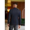 imageCOOFANDY Mens Casual Blazer Slim Fit Sport Coats Two Button Knit Textured Suit JacketBlack