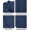 imageCOOFANDY Mens Casual Blazer Slim Fit Sport Coats Two Button Knit Textured Suit JacketNavy Blue