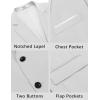 imageCOOFANDY Mens Causal Blazer Two Button Suit Jackets Lightweight Slim Fit Sports CoatsWhite