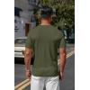 imageCOOFANDY Mens Knit TShirts Casual Crewneck Short Sleeve Shirts Summer Tops Basic Pullover TeesArmy Green