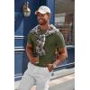 imageCOOFANDY Mens Knit TShirts Casual Crewneck Short Sleeve Shirts Summer Tops Basic Pullover TeesArmy Green
