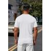 imageCOOFANDY Mens Knit TShirts Casual Crewneck Short Sleeve Shirts Summer Tops Basic Pullover TeesWhite