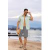 imageCOOFANDY Mens 7 inch Casual Shorts Drawstring Waist Lightweight Quick Dry Summer Beach Board Shorts with PocketsDark Grey