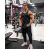 imageCOOFANDY Mens Athletic Running Tank Tops 3 Pack Sleeveless Workout Gym Shirts Muscle Tee Casual Beach T ShirtWhiteGreyBlack