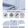 imageCOOFANDY Mens Henley Shirt Short Sleeve Casual TShirt Summer Beach Hippie Henley Tee ShirtLight Blue