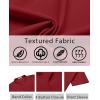 imageCOOFANDY Mens Henley Shirt Short Sleeve Casual TShirt Summer Beach Hippie Henley Tee ShirtWine Red