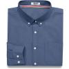 imageCOOFANDY Mens Long Sleeve Button Down Shirt Casual Untucked Shirts for Men Oxford Dress ShirtsDenim Blue