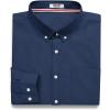 imageCOOFANDY Mens Long Sleeve Button Down Shirt Casual Untucked Shirts for Men Oxford Dress ShirtsNavy Blue