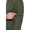 imageCOOFANDY Mens Lightweight Bomber Jacket Casual Fashion Windbreaker Flight Zip Up Jackets Outdoor CoatArmygreen