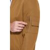 imageCOOFANDY Mens Lightweight Bomber Jacket Casual Fashion Windbreaker Flight Zip Up Jackets Outdoor CoatLight Brown