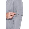 imageCOOFANDY Mens Lightweight Bomber Jacket Casual Fashion Windbreaker Flight Zip Up Jackets Outdoor CoatLight Gray