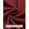 imageCOOFANDY Mens Lightweight Bomber Jacket Casual Fashion Windbreaker Flight Zip Up Jackets Outdoor CoatWine Red