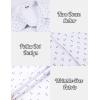 imageCOOFANDY Mens Long Sleeve Wrinkle Free Shirt Casual Button Down Shirts Stretch Dress Shirt with PocketBlack Bracket Print