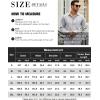 imageCOOFANDY Mens Long Sleeve Wrinkle Free Shirt Casual Button Down Shirts Stretch Dress Shirt with PocketBlack Bracket Print