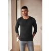 imageCOOFANDY Mens Henley Shirts Long Sleeve Fashion Casual Tee Basic Lightweight TShirtAblack