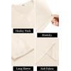 imageCOOFANDY Mens Henley Shirts Long Sleeve Fashion Casual Tee Basic Lightweight TShirtBeige