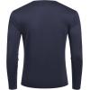 imageCOOFANDY Mens Henley Shirts Long Sleeve Fashion Casual Tee Basic Lightweight TShirtNavy Blue