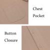 imageCOOFANDY Mens Casual Button Down Shirts Short Sleeve Regular Fit Untucked Dress Shirts Knit TexturedKhaki