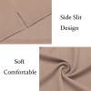 imageCOOFANDY Mens Casual Button Down Shirts Short Sleeve Regular Fit Untucked Dress Shirts Knit TexturedKhaki
