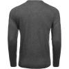 imageCOOFANDY Mens Crewneck Sweater Casual Dress Pullover Sweater Slim Fit Lightweight Long Sleeve Raglan SweatersDark Grey