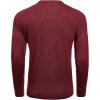 imageCOOFANDY Mens Crewneck Sweater Casual Dress Pullover Sweater Slim Fit Lightweight Long Sleeve Raglan SweatersDark Red