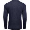 imageCOOFANDY Mens Crewneck Sweater Casual Dress Pullover Sweater Slim Fit Lightweight Long Sleeve Raglan SweatersNavy Blue