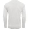 imageCOOFANDY Mens Crewneck Sweater Casual Dress Pullover Sweater Slim Fit Lightweight Long Sleeve Raglan SweatersWhite