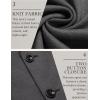 imageCOOFANDY Mens Casual Knit Blazer Slim Fit Sport Coat Stretch Two Button Suit JacketDark Gray