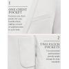 imageCOOFANDY Mens Casual Knit Blazer Slim Fit Sport Coat Stretch Two Button Suit JacketWhite