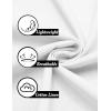 imageCOOFANDY Mens Cotton Linen Henley Shirt Short Sleeve Casual Beach T Shirts V Neck Summer Lightweight YogaWhite
