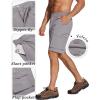 imageCOOFANDY Mens Hiking Cargo Shorts Quick Dry Work Shorts Casual Golf Shorts Lightweight Fishing Shorts with PocketsGrey