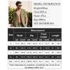imageCOOFANDY Mens Linen Shorts Elastic Waist Drawstring Shorts Casual Summer Beach ShortsAgreenpalm Leaf