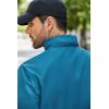 imageCOOFANDY Mens Rain Jacket Waterproof Packable Raincoat Lightweight Rain Shell Hood Travel Golf Hiking Cycling Zip PocketsBlue