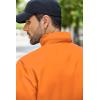 imageCOOFANDY Mens Rain Jacket Waterproof Packable Raincoat Lightweight Rain Shell Hood Travel Golf Hiking Cycling Zip PocketsOrange
