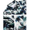 imageCOOFANDY Hawaiian Shirt for Men Floral Tropical Shirts Short Sleeve Casual Button Down Beach ShirtGreen