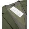 imageCOOFANDY Mens Layered Suit Vest Business Dress Vests Formal Wedding Waistcoat Slim FitArmy Green