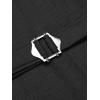 imageCOOFANDY Mens Layered Suit Vest Business Dress Vests Formal Wedding Waistcoat Slim FitBlack