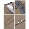 imageCOOFANDY Mens Layered Suit Vest Business Dress Vests Formal Wedding Waistcoat Slim FitBrown
