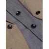 imageCOOFANDY Mens Layered Suit Vest Business Dress Vests Formal Wedding Waistcoat Slim FitBrown