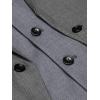 imageCOOFANDY Mens Layered Suit Vest Business Dress Vests Formal Wedding Waistcoat Slim FitDark Gray