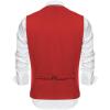 imageCOOFANDY Mens Layered Suit Vest Business Dress Vests Formal Wedding Waistcoat Slim FitRed