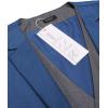 imageCOOFANDY Mens Layered Suit Vest Business Dress Vests Formal Wedding Waistcoat Slim FitRoyal Blue